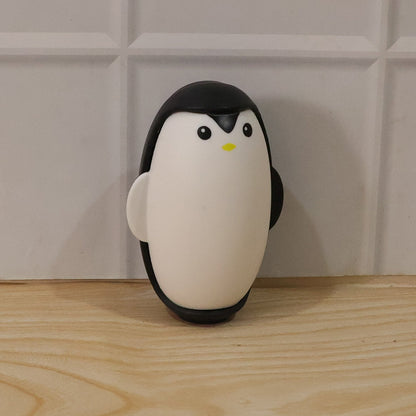 Cute Penguin Reusable Lint Roller – 1 Pc – Ideal for Clothes, Furniture