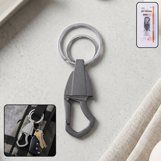 Premium Heavy Duty Metal Key Holder Clip Keychain 1 Pc