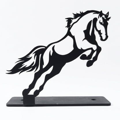 elegant horse figurine sculpture