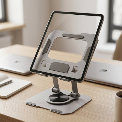 Foldable Metal Phone & Tablet Stand Holder (1 Set)