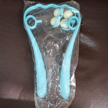 Premium Dual Roller Neck and Shoulder Massager (1 Pc)