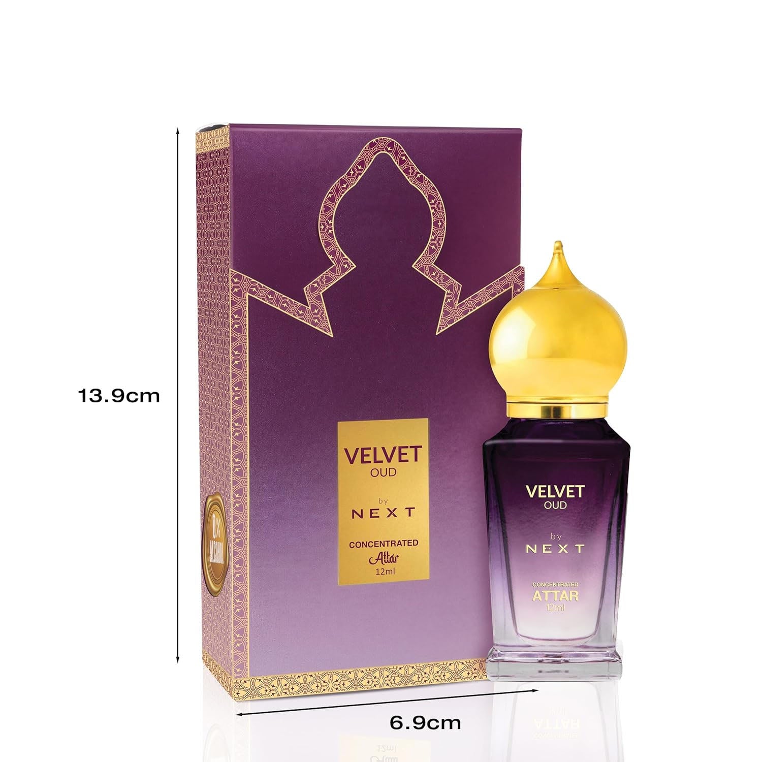 premium Velvet Oud concentrated perfume oil bottle