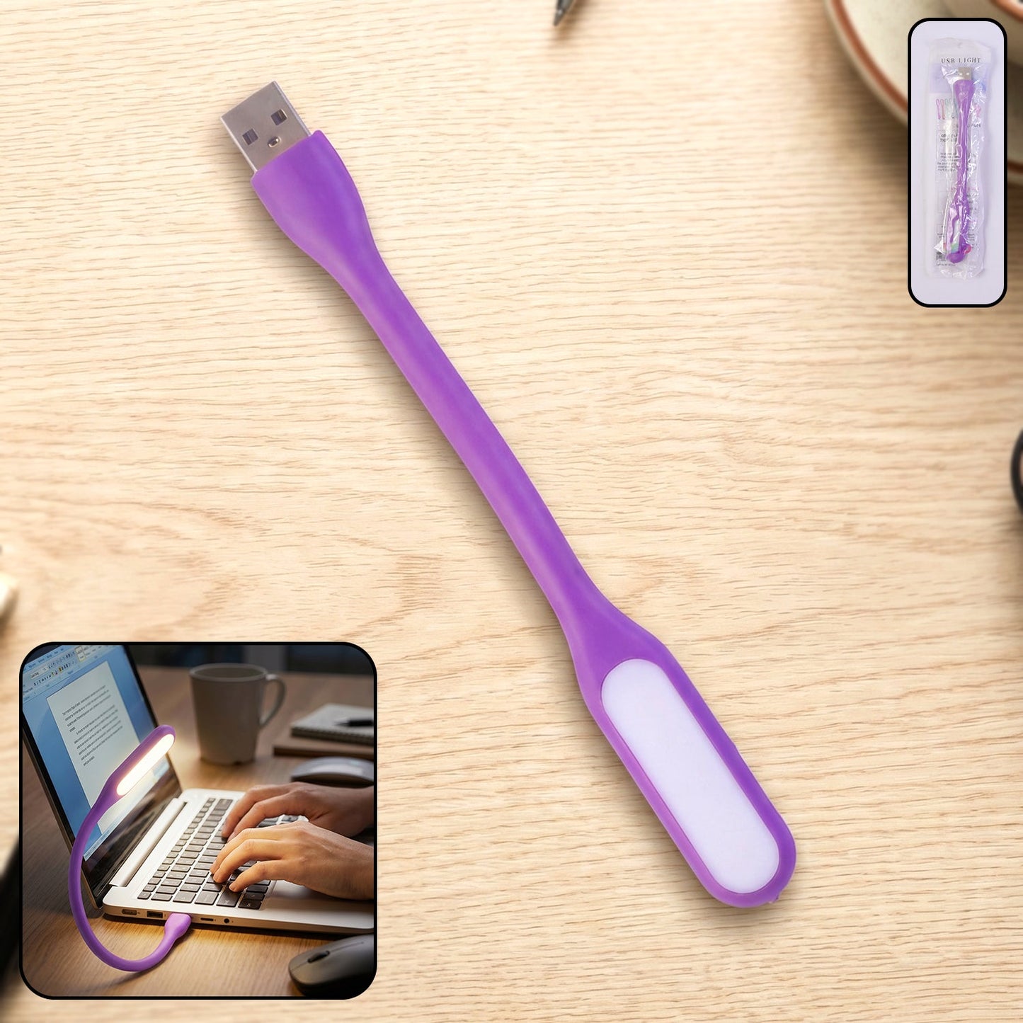 USB LED Light – Flexible, Portable Light for Laptops, Computers (1 Pc)