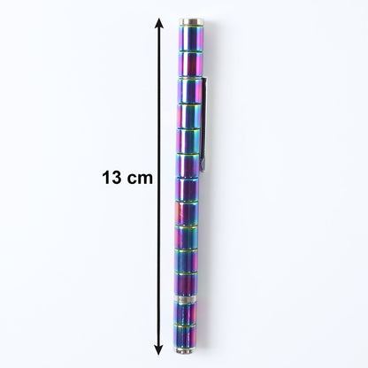 Magnetic Metal Writing Pen with Fidget Spinner Function - 1 Pc