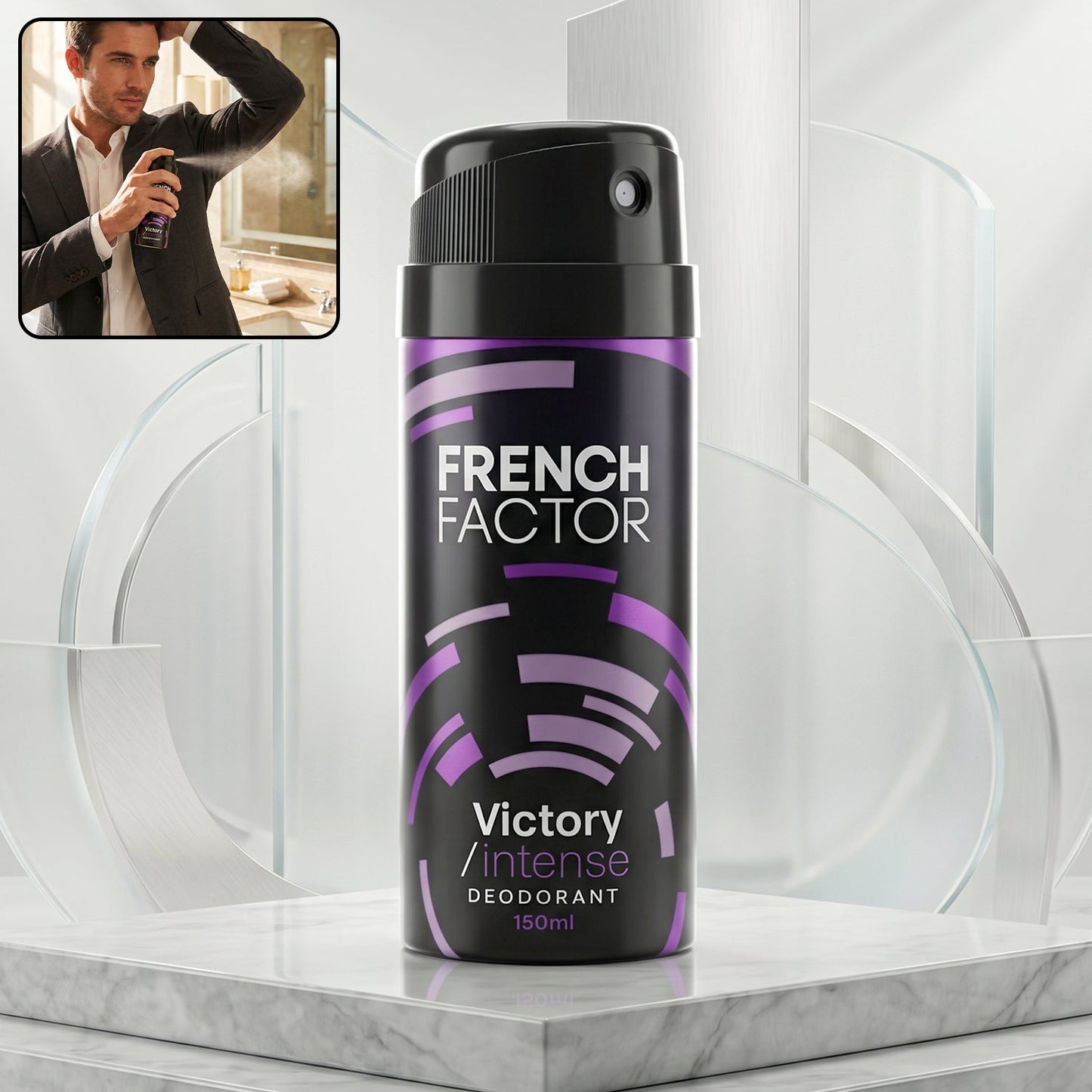 French Factor Victory Deodorant for Men