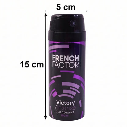 French Factor Victory Intense Deodorant Body Spray (1 Pc, 150 ML)