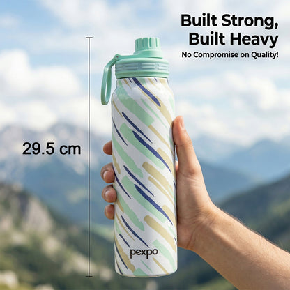 reusable steel water bottle