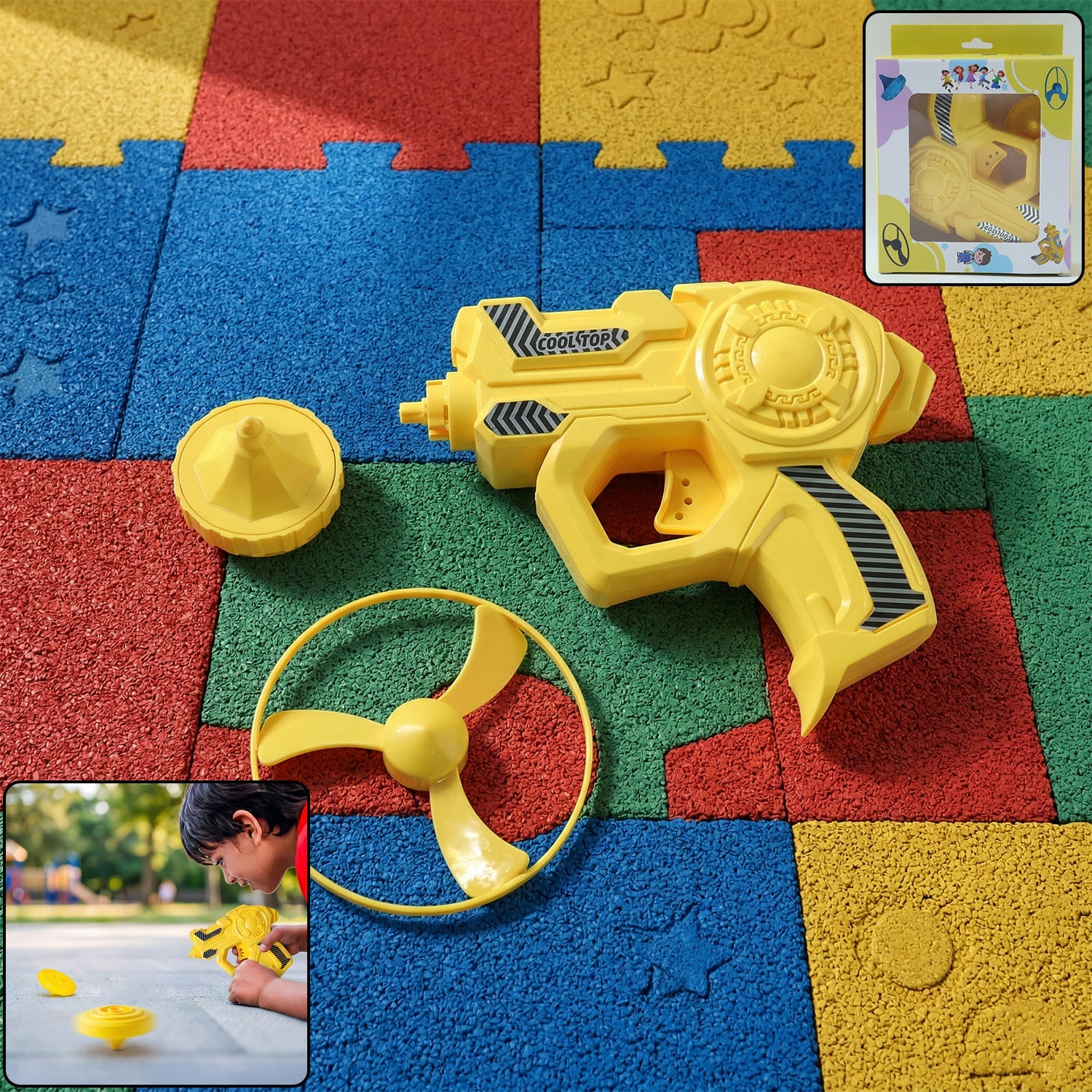 Disc Launcher Toy Set