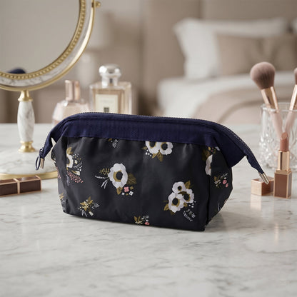 Stylish Multipurpose Cosmetic Storage Pouch Bag (1  Pc, 18x12 Cm)