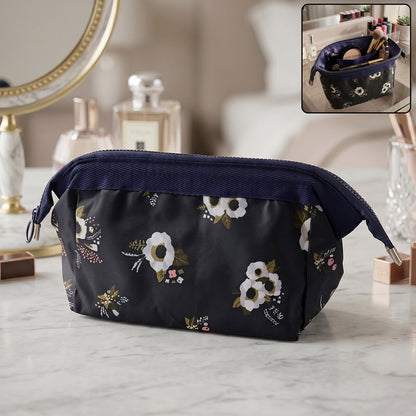 Stylish Multipurpose Cosmetic Storage Pouch Bag (1  Pc, 18x12 Cm)