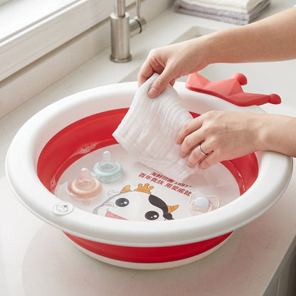 Baby Bathtub with Non-Slip Base – Safe and Comfortable Infant Bathtub