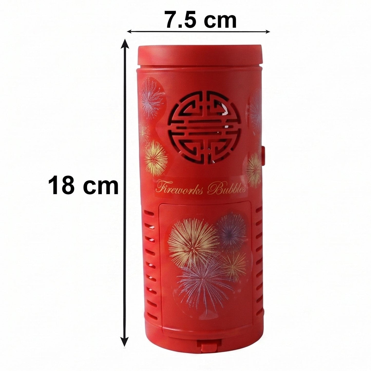 Automatic Bubble Machine Toy with LED Light Effects (1 Set)