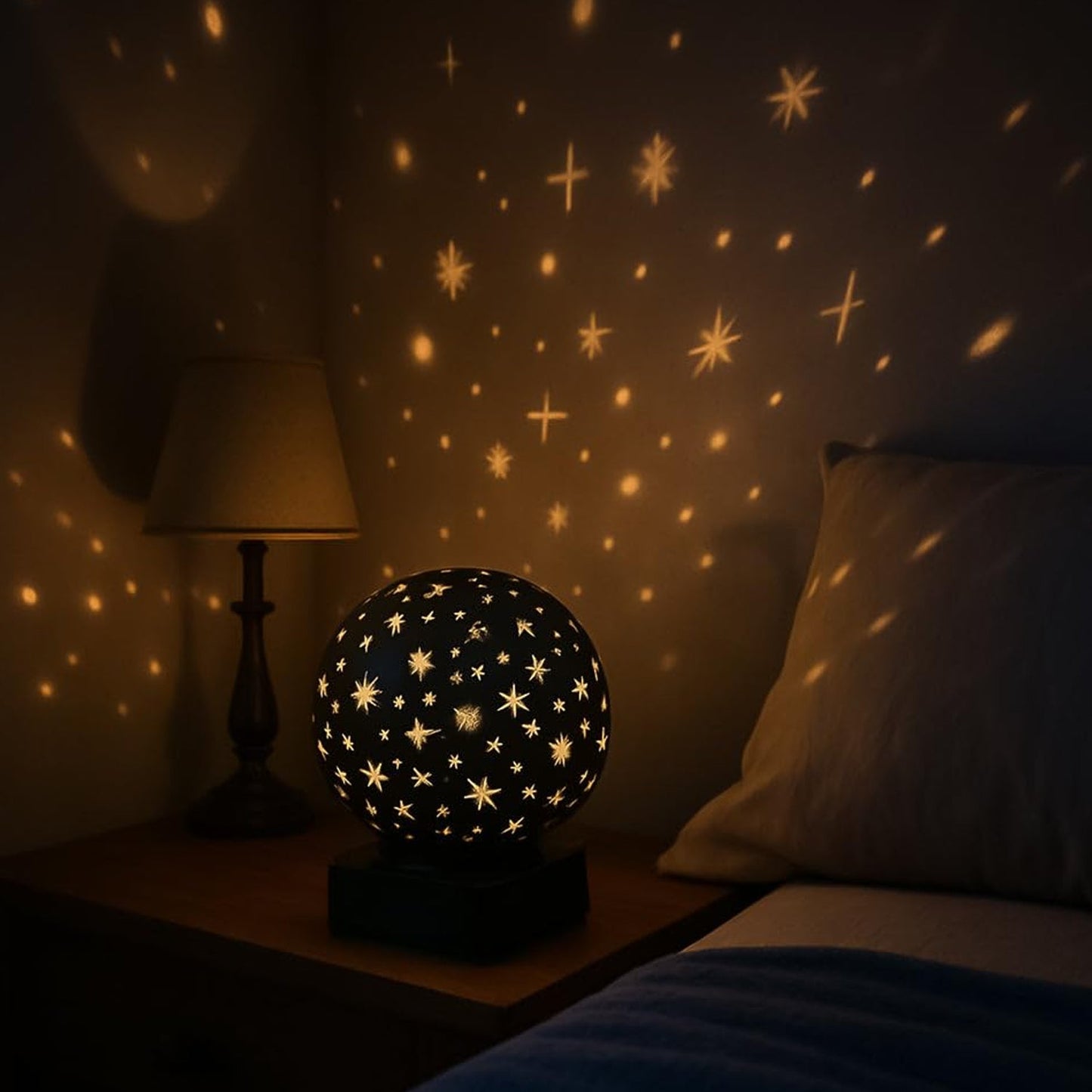 bedroom star projector