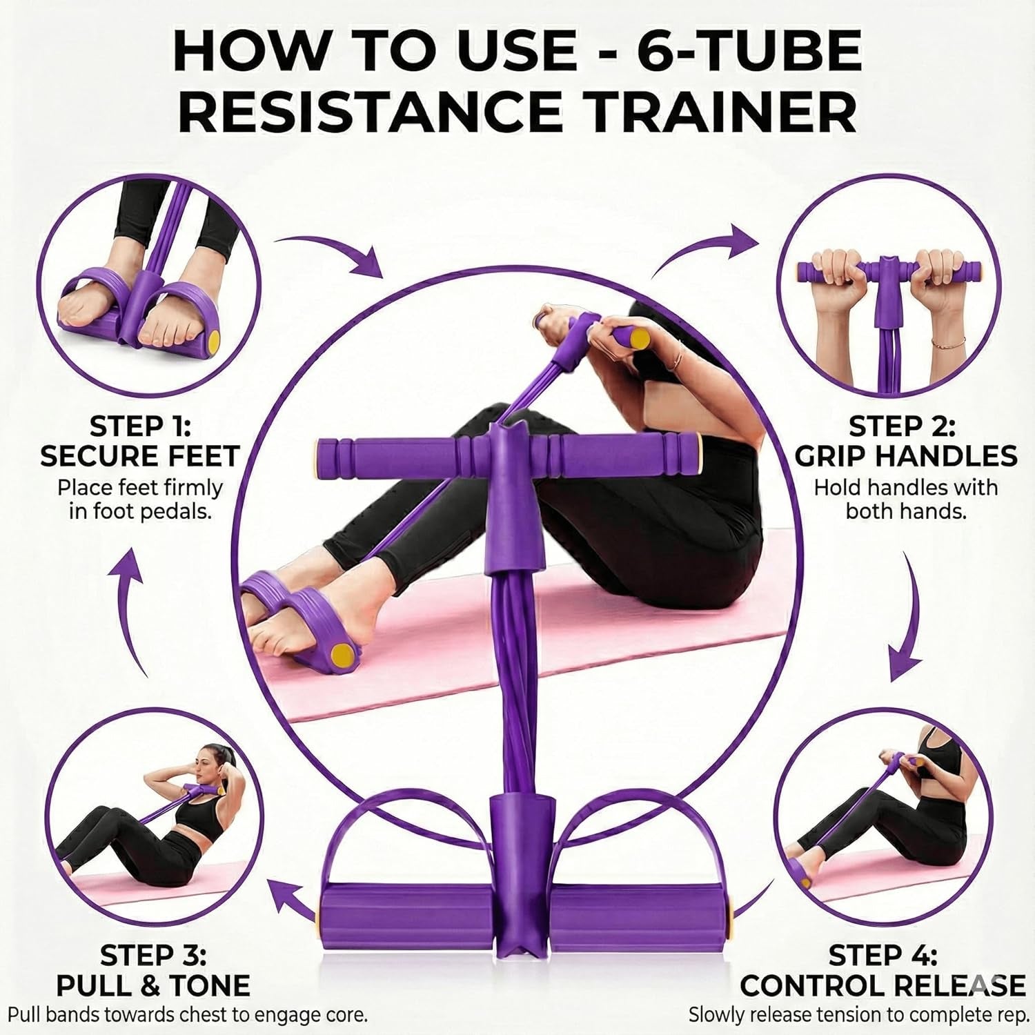 Foot Pedal Pull Rope