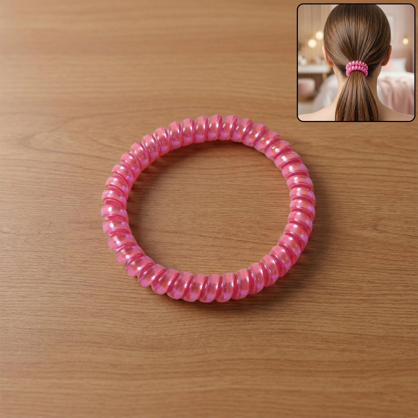 Telephone wire hair band