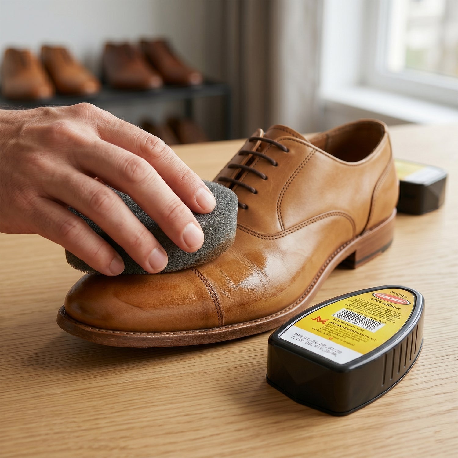 quick shoe polish neutral