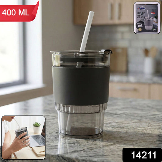 400 ML Monaco Premium Transparent Plastic Cup, Tumbler