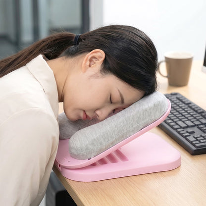 Foldable Soft Nap Doughnut Pillow Portable Neck Support Cushion 1 Pc