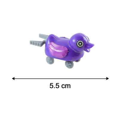 Small push back duck toy, Ejectable spring tail duck, Small DIY duck Toy (30 Pcs Set)