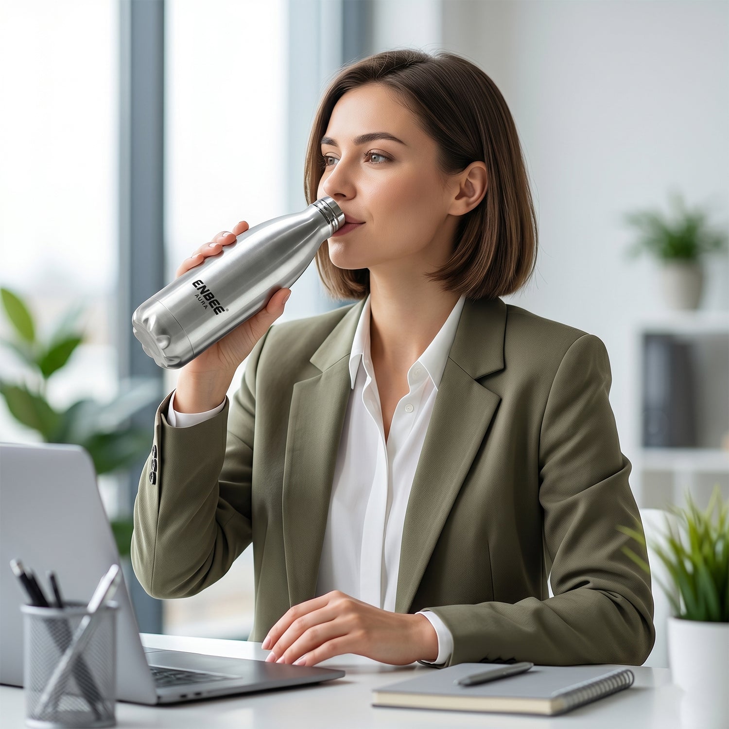 steel insulated drinking bottle