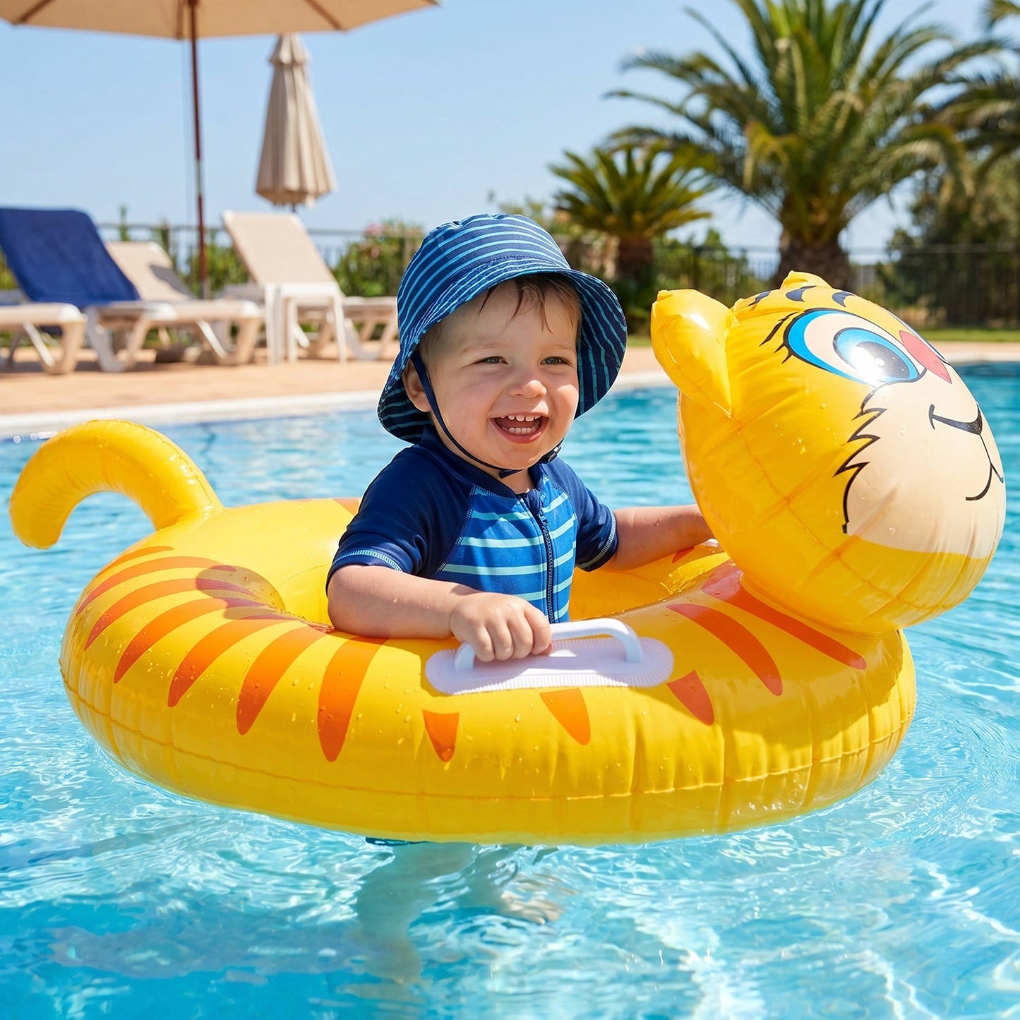 safe kids swim float ring water activities