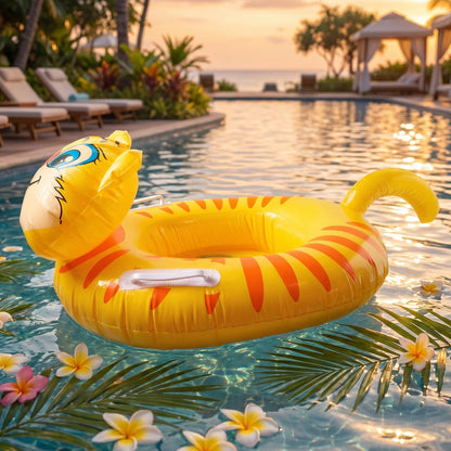 comfortable pool float ring kids safety use