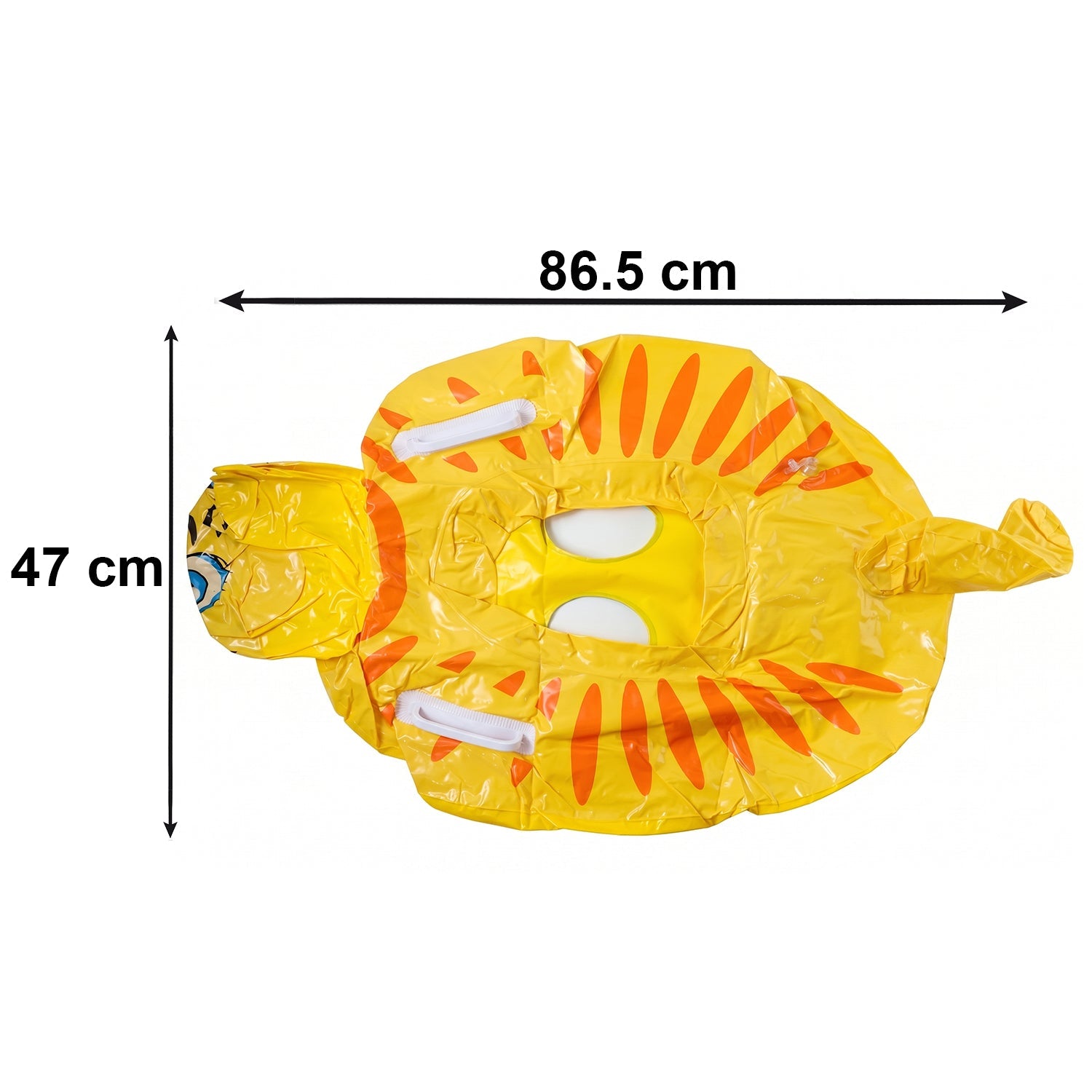 easy grip handle swim ring kids swimming fun