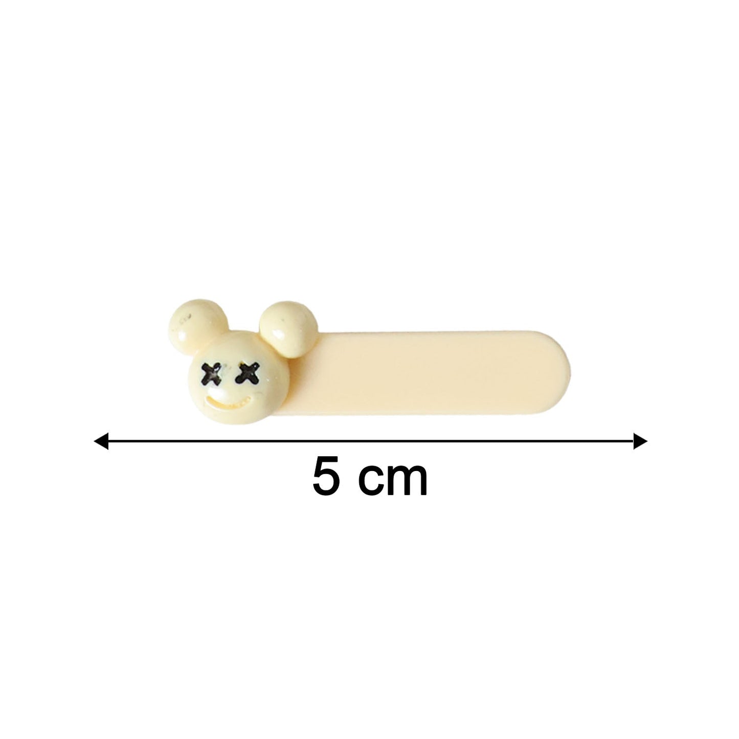 Cute Cartoon Bear Design Premium Fashion Hair Clips (4 Pc)