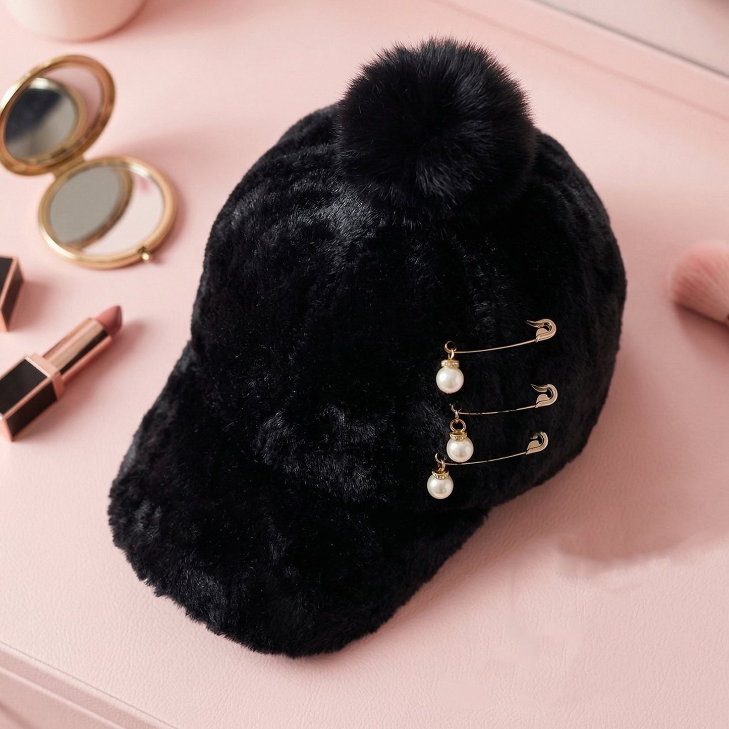 Women Cozy Fur Cap