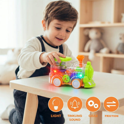 colorful train toy for kids