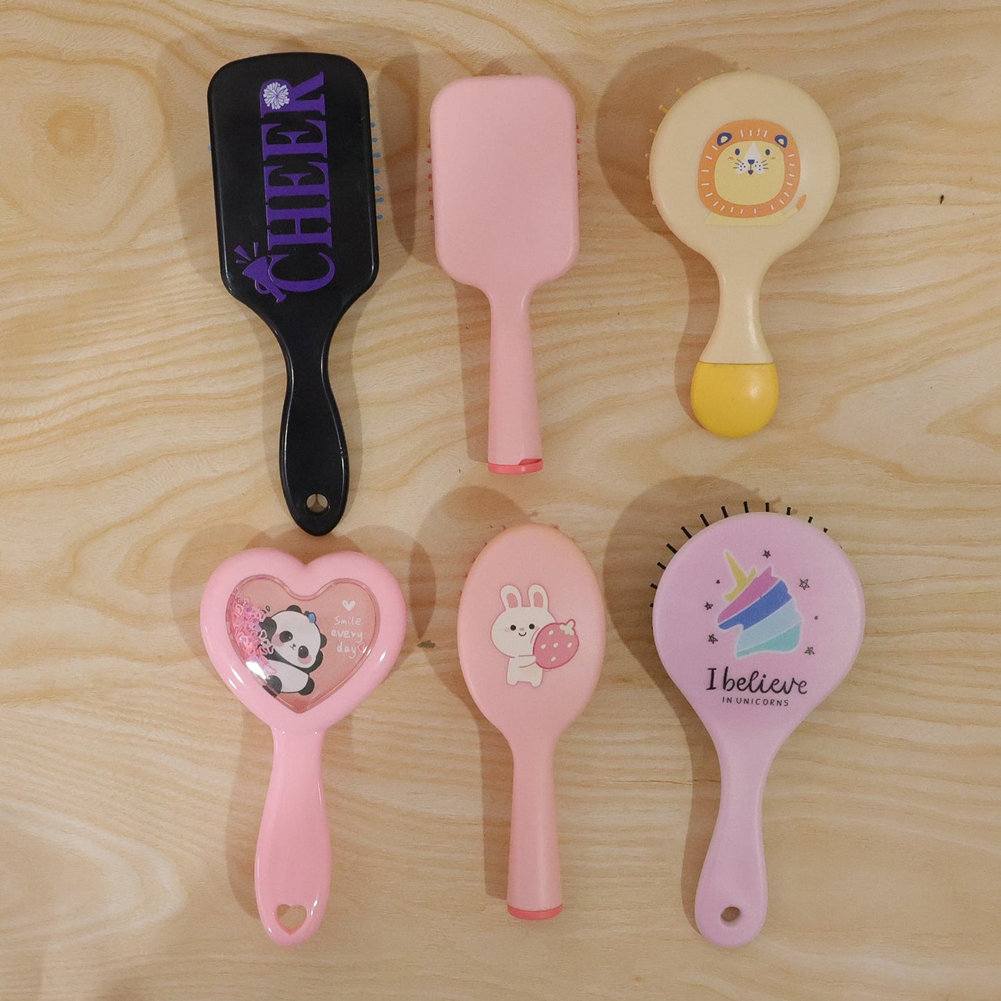 Premium Grooming and Styling Hair Comb – (1 Pc Mix Design)