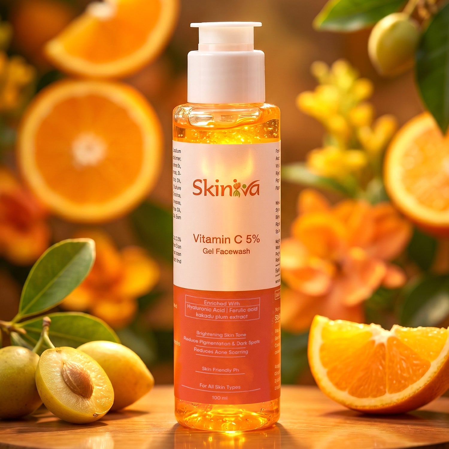 glow enhancing facial cleanser vitamin C formula