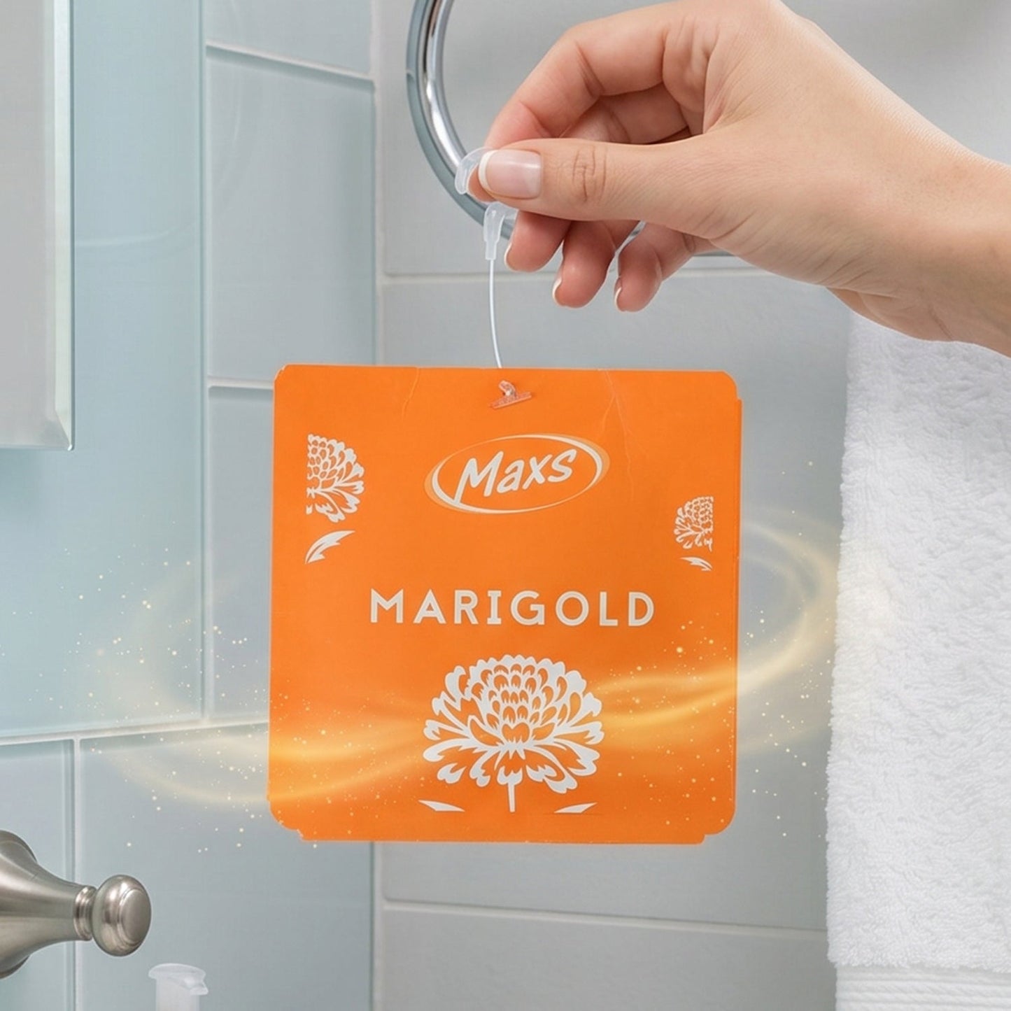 compact gel freshener pouch