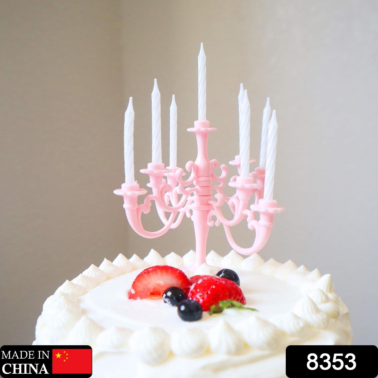 Luxury birthday candle set