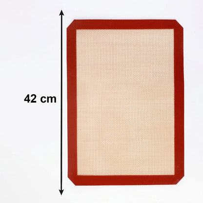 Multipurpose Non-Stick Silicone Baking Mat Set (5 Pc)