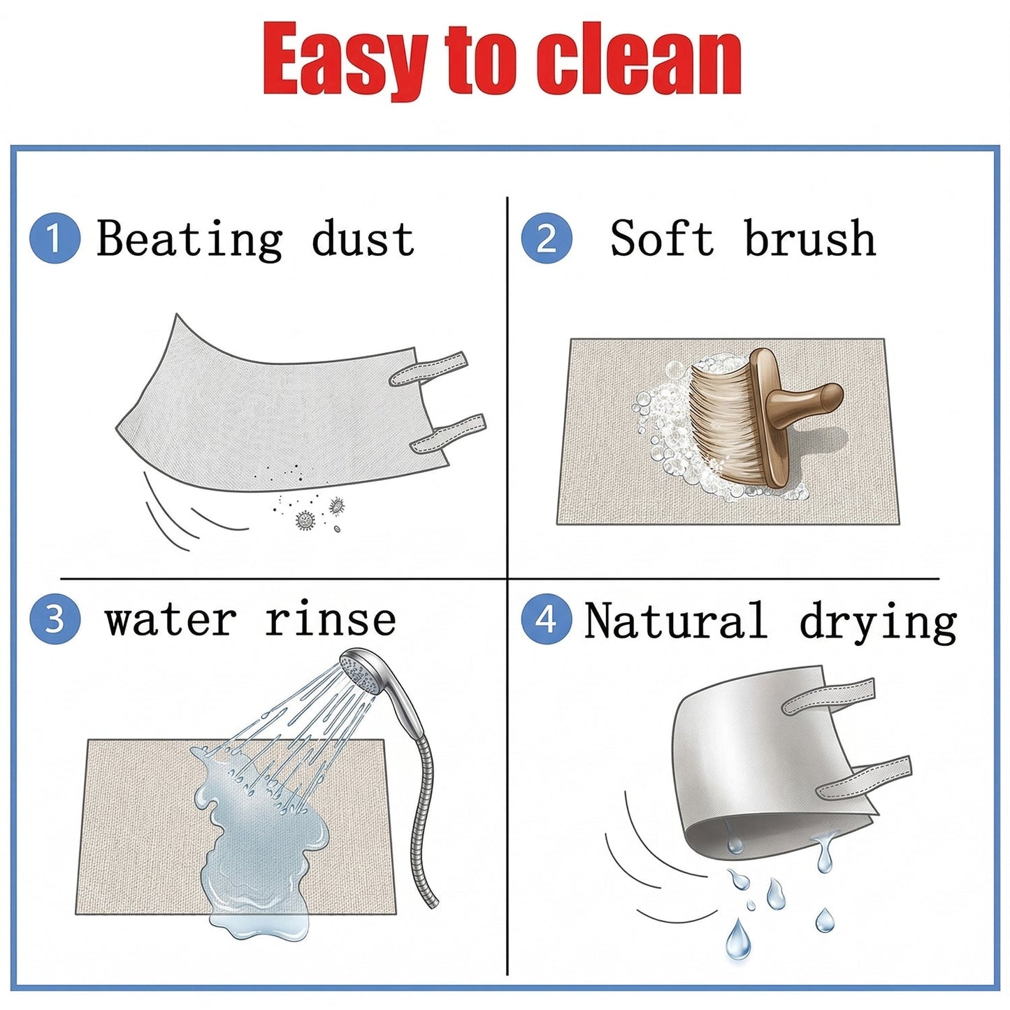 decorative floor mat set for kitchen use