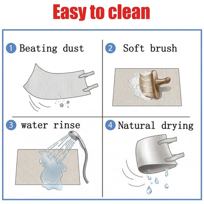 decorative floor mat set for kitchen use