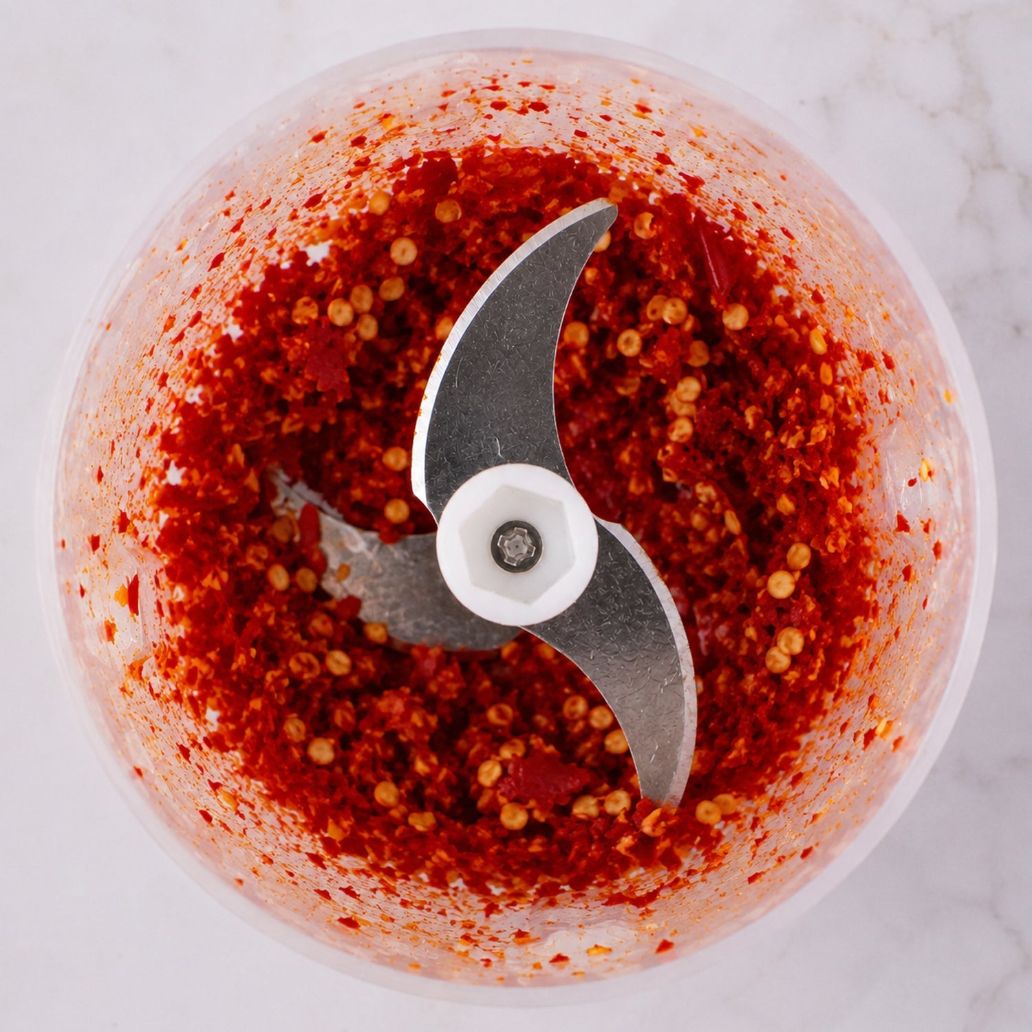 Chili Crushed Inside Stainless Steel Blade