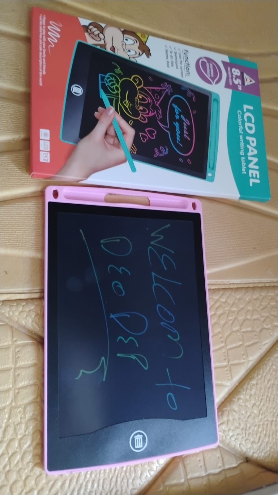 portable doodle writing board