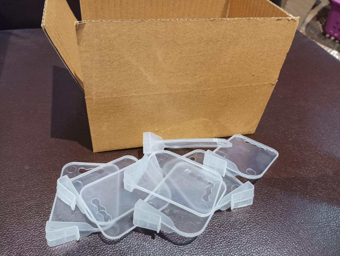 Plastic Storage Baskets – Space Allocator, Refrigerator Organizer Bins (10 Pcs Set)