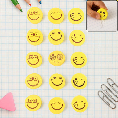 Fun Animal Design Erasers Set