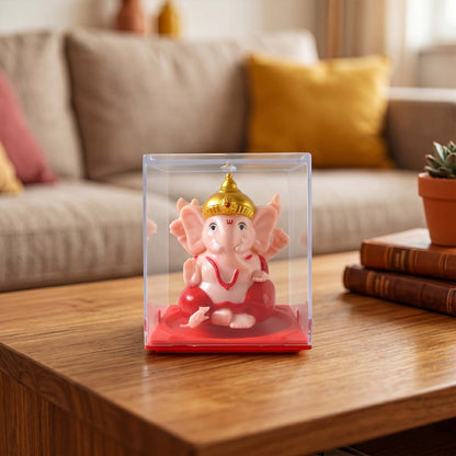 Small Hand-Moving Ganesha Idol with Rotating Hands (1 Pc)