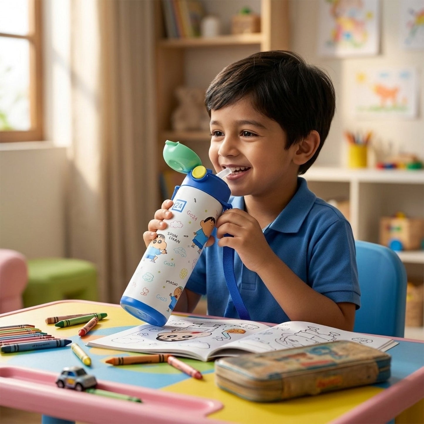 durable school water bottle