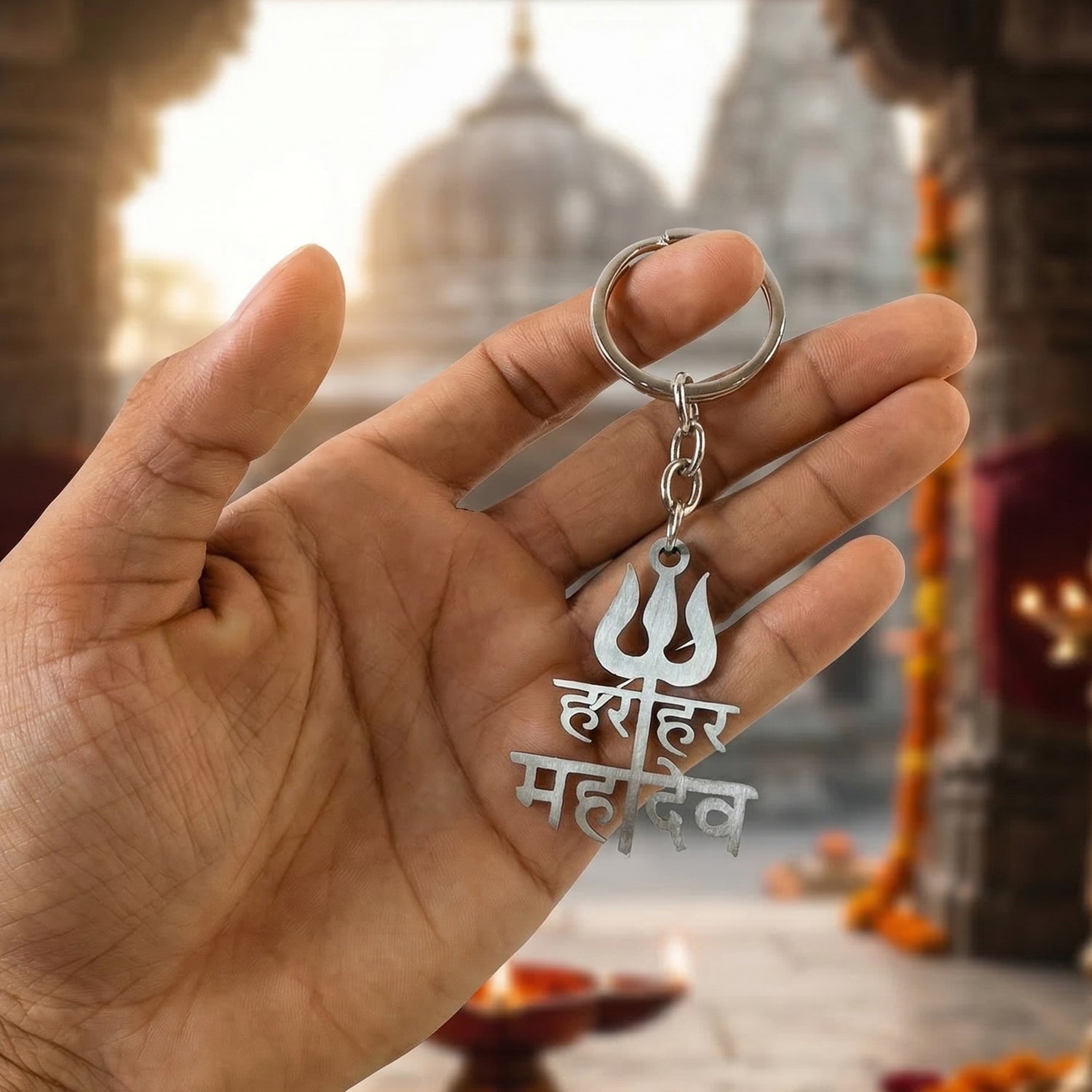 religious shiva key holder