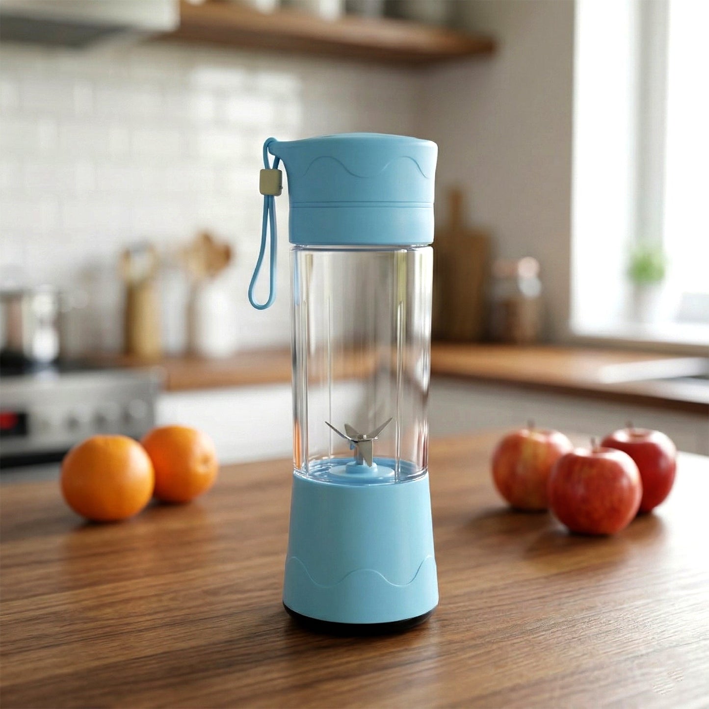 Portable USB Rechargeable Electric Juicer Blender (1 Pc)