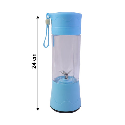 Portable USB Rechargeable Electric Juicer Blender (1 Pc)