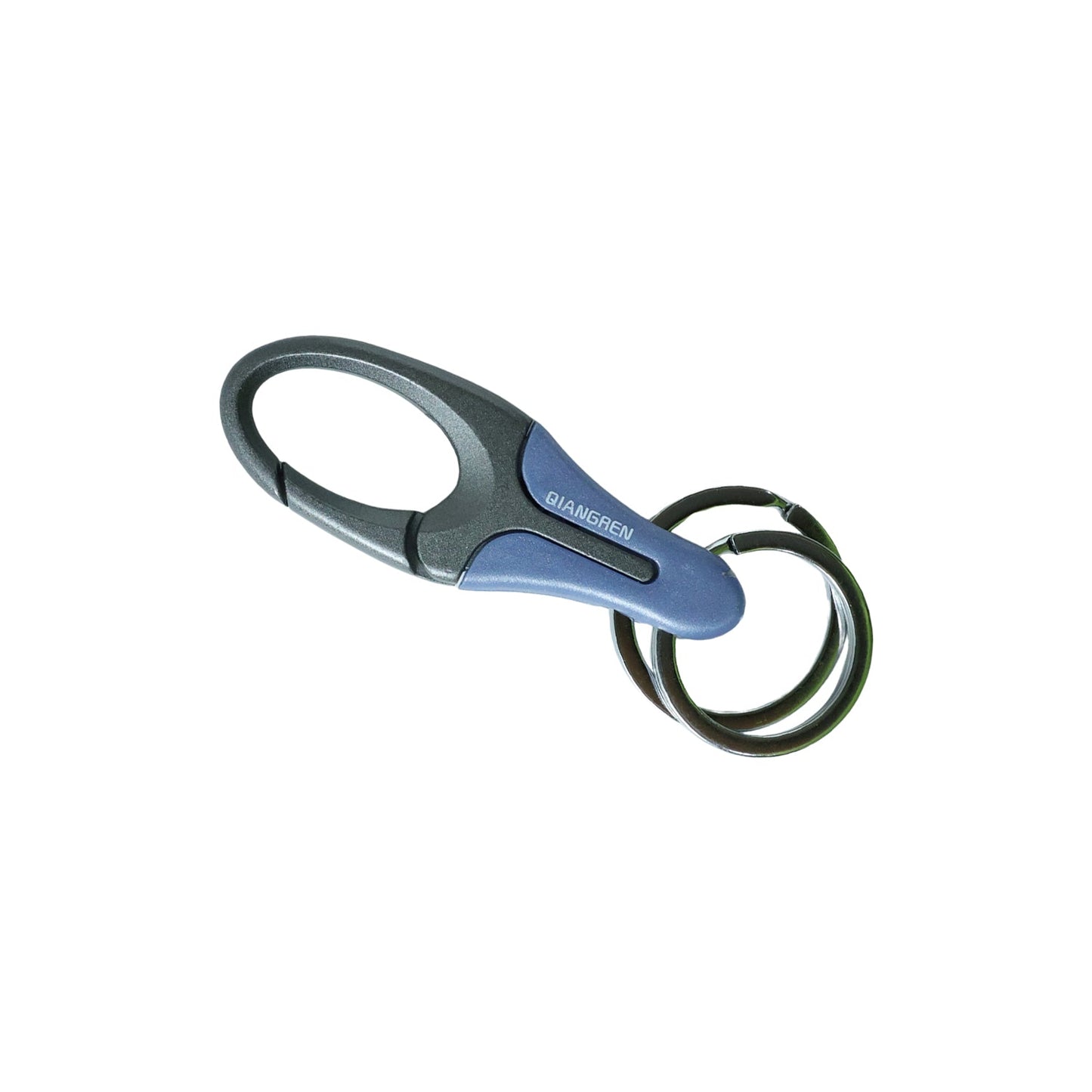 Stylish Metal Key Holder Keychain with Secure Lock Clip 1 Pc