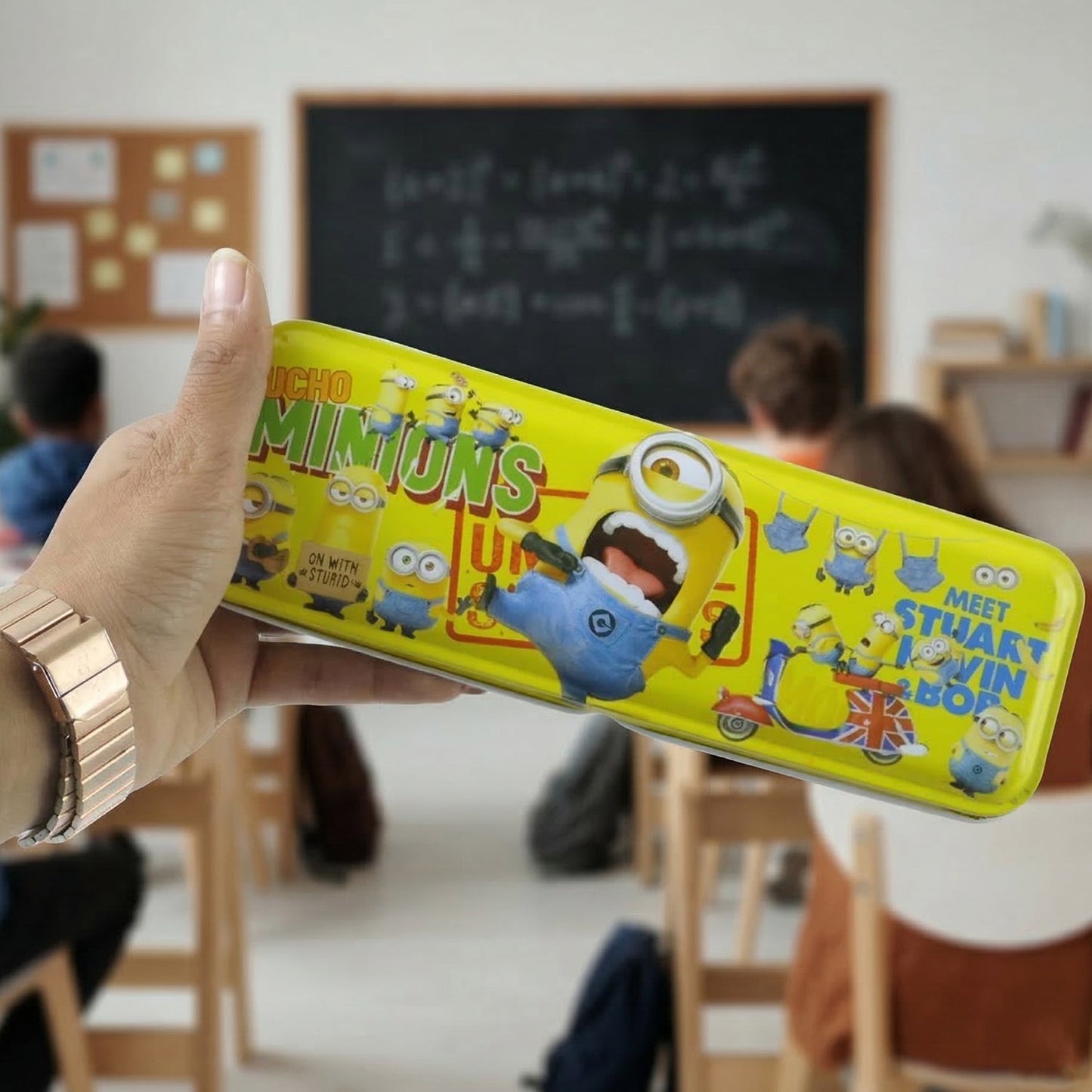 kids stationery storage box