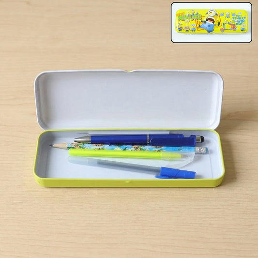 cartoon metal pencil box