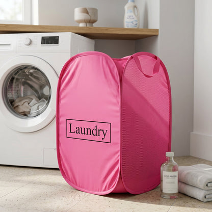 breathable fabric hamper bag